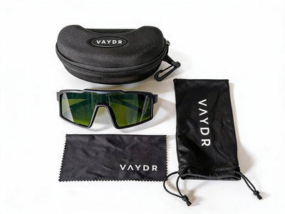 Vaydr Veil sport shield privacy sunglasses, lifestyle